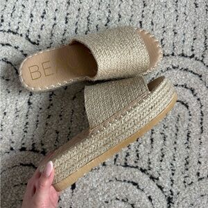 Matisse beach platform sandals